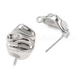SHEGRACE Brass Stud Earring Findings&nbsp;XGRQ64491-870P