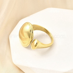 304 Stainless Steel Cuff Rings&nbsp;RJEW-D320-09G