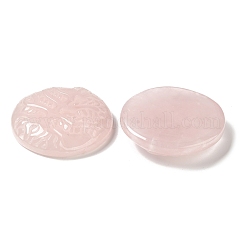 Natural Rose Quartz Pendants&nbsp;G-C091-03G