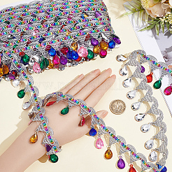 Polyester Sewing Ornament&nbsp;DIY-WH20032-123A