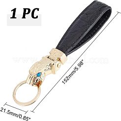1Pcs PU Leather Keychain&nbsp;KEYC-CA0001-17