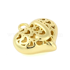 Hollow Brass Pendants for Valentine's Day&nbsp;KK-M289-03J-G