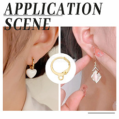 200Pcs 2 Colors Brass Leverback Earring Findings&nbsp;FIND-AR0004-93