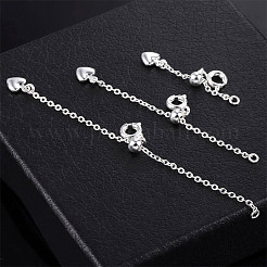 6Pcs 6 Style Brass Chain Extender&nbsp;FIND-AB00044