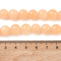 Dyed Natural Malaysia Jade Beads Strands&nbsp;G-G021-02C-23