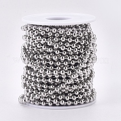 Tarnish Resistant 304 Stainless Steel Ball Chains&nbsp;CHS-A002B-4.0mm