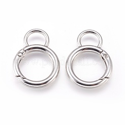 Alloy Key Clasps&nbsp;PALLOY-WH0058-01P