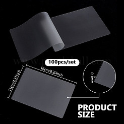100Pcs PET & EVA Laminating Pouch Film Photo Protecting Sheets&nbsp;AJEW-WH0314-765