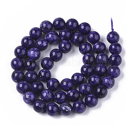 Natural Quartzite Jade Beads Strands&nbsp;LS-G-S150-57-8mm-1