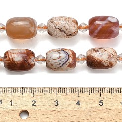 Natural Agate Beads Strands&nbsp;G-F811-B02-02A