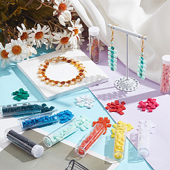 1120Pcs 16 Colors Opaque Acrylic Slide Charms&nbsp;OACR-NB0001-49