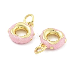 Brass Enamel Charms&nbsp;KK-U060-32G