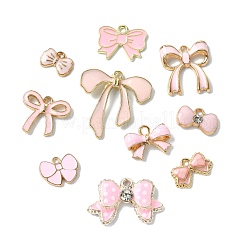 60Pcs 10 Styles Alloy Enamel Pendants&nbsp;ENAM-CJ0006-32