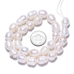 Natural Cultured Freshwater Pearl Beads Strands&nbsp;PEAR-N012-11A