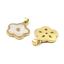 Rack Plating Real 18K Gold Plated Brass Pendants&nbsp;X-KK-B077-10G
