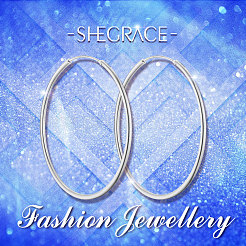 925 Sterling Silver Hoop Earrings&nbsp;JE670A-04