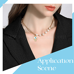 8Pcs 4 Styles Brass Micro Pave Cubic Zirconia Pendants&nbsp;KK-BBC0019-79