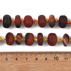 Natural Banded Agate Beads Strands&nbsp;GG-T001-06
