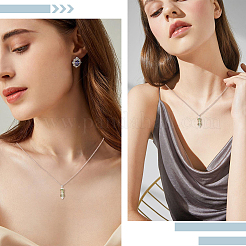 4Pcs 2 Colors Rhodium Plated 925 Sterling Silver Locket Style Planet Pinch Bails&nbsp;STER-SC0001-71B