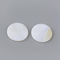 Freshwater Shell Cabochons&nbsp;SHEL-Q008-35