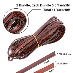 Flat Leather Jewelry Cord&nbsp;WL-GF0001-06C-02