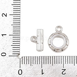 Brass Toggle Clasps&nbsp;KK-G548-29P