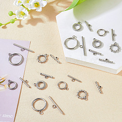 4 Styles Stainless Steel Toggle Clasps&nbsp;STAT-TA0003-11