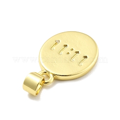 Rack Plating Brass Pendants&nbsp;KK-D359-06G