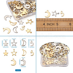 304 Stainless Steel Pendants&nbsp;STAS-PJ0001-07