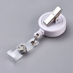 ABS Plastic Retractable Badge Reel&nbsp;X-AJEW-WH0121-50F