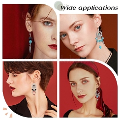 DIY Halloween Theme Earring Making Kits&nbsp;DIY-SC0019-46