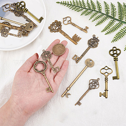 18pcs 9 style Tibetan Style Alloy Big Pendants&nbsp;FIND-SC0001-80