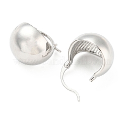 Rack Plating Brass Round Hoop Earrings&nbsp;EJEW-Q779-03P