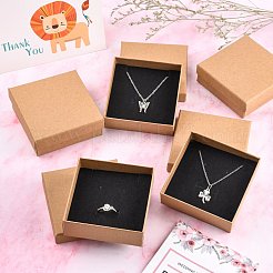 Cardboard Jewelry Boxes&nbsp;CBOX-R036-09-9x9