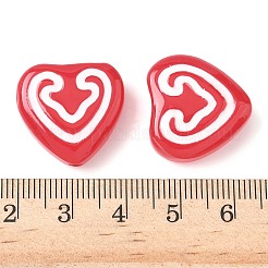 Baking Paint Glass Enamel Beads&nbsp;LAMP-D303-07B