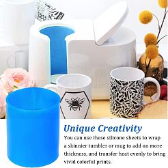Sublimation Tumblers Wrap&nbsp;DIY-WH0343-44