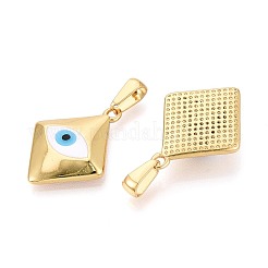304 Stainless Steel & Enamel Pendants&nbsp;STAS-T072-78A-G