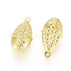 Autumn Theme Brass Pendants&nbsp;KK-G386-08G