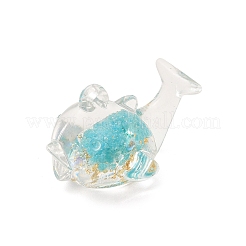 Luminous Transparent Resin Pendants&nbsp;RESI-A022-01B
