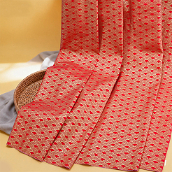 Fish Scales Pattern Japanese-style Cotton Fabric&nbsp;DIY-WH0579-98B