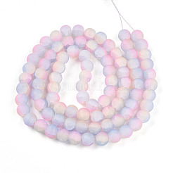 Crackle Glass Beads&nbsp;X1-GLAA-N009-10mm-04