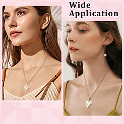 8Pcs 8 Styles Brass Locket Pendants&nbsp;KK-PH0014-92