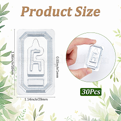 30Pcs Iron Mosquito Coil Findings&nbsp;FIND-CN0001-79B