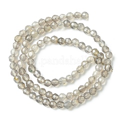 Natural Agate Round Beads Strand&nbsp;X-G-L084-4mm-08