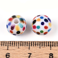 Opaque Acrylic Beads&nbsp;MACR-T048-03