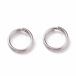Non-Tarnish 304 Stainless Steel Split Rings&nbsp;STAS-K155-07P