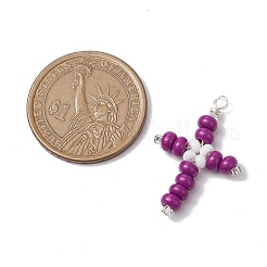 Glass Seed Beads Pendants&nbsp;PALLOY-MZ00379