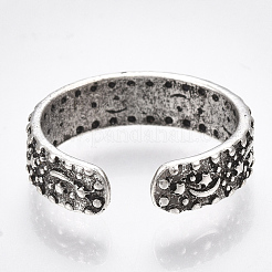 Alloy Cuff Finger Rings&nbsp;RJEW-T006-28