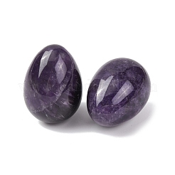 Natural Amethyst Egg Stone&nbsp;G-L654-H10-01