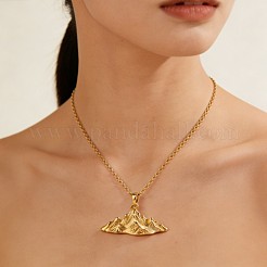 Alloy Pendant Necklaces&nbsp;WG33670-01